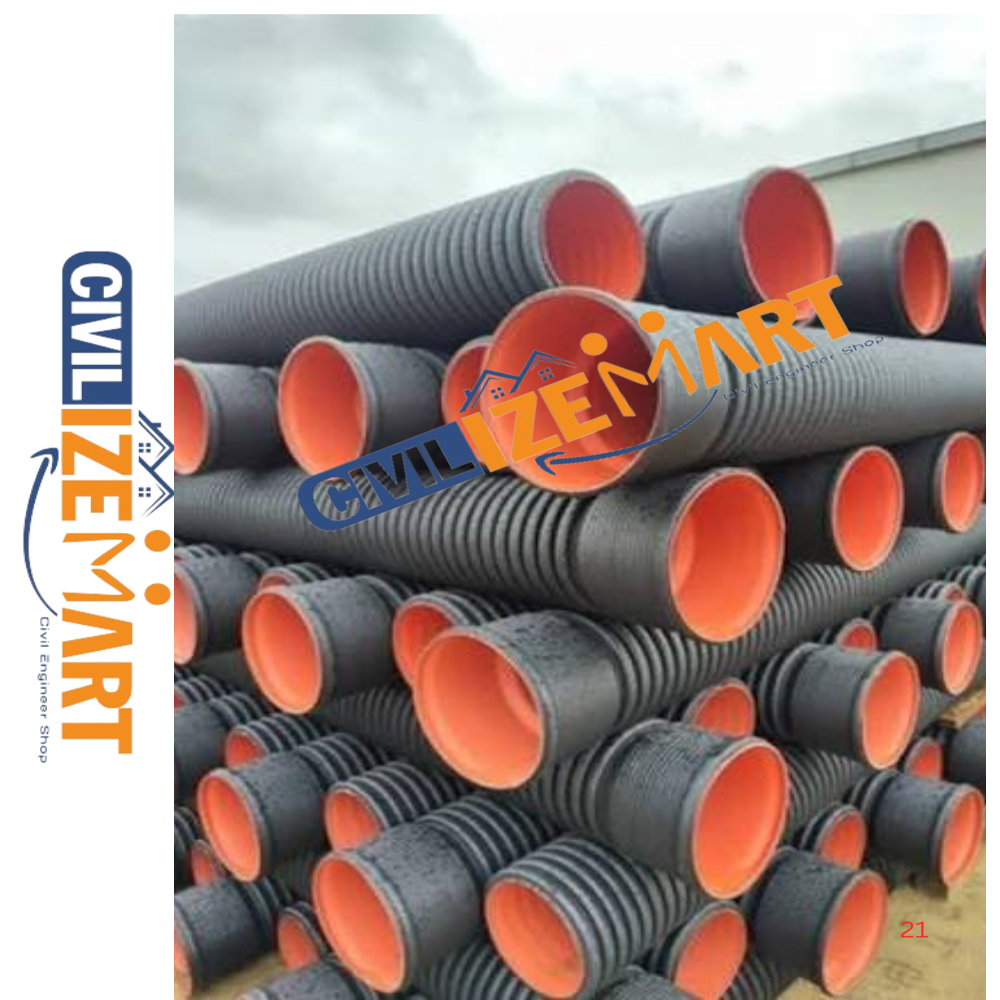200MM DWC HDPE PIPE