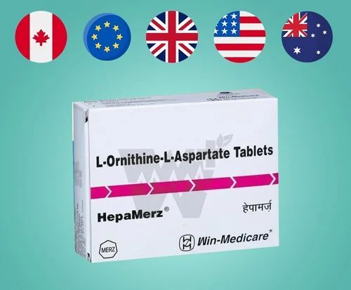 L-Ornithine L-Aspartate +Pancreatin Hepamerz Tablet 150mg, 100mg