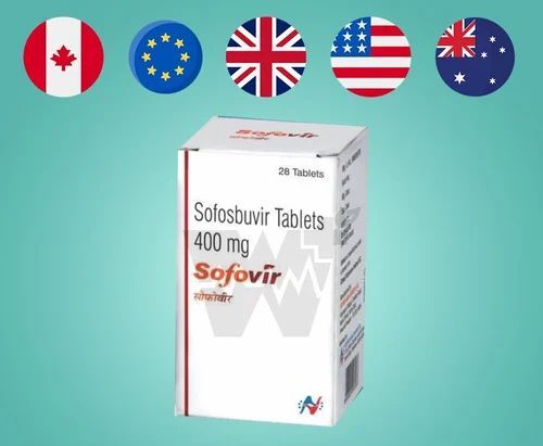 Sofosbuvir 400 mg Sofovir 400mg Tablet