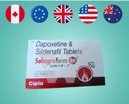 Suhagra Force- 50 Sildenafil Tablet 50gm