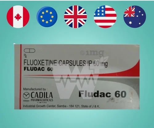 Fludac Fluoxetine Capsules 60 mg