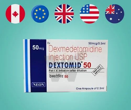 Dexmedetomidine DEXTOMID 50mcg INJECTION