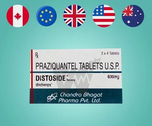 Distoside Praziquantel 600mg Tablets