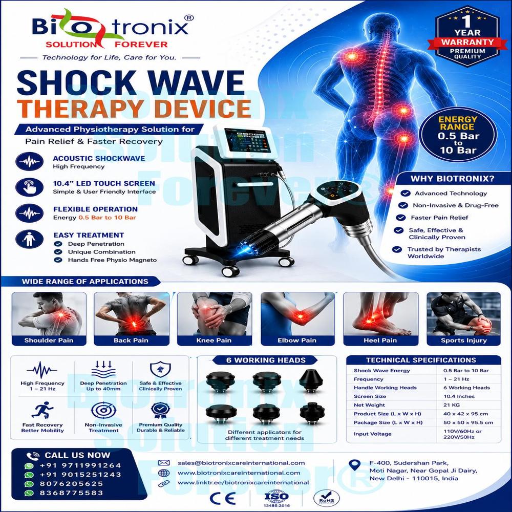 AIRSHOCK PRO Next-Generation Shockwave Therapy System