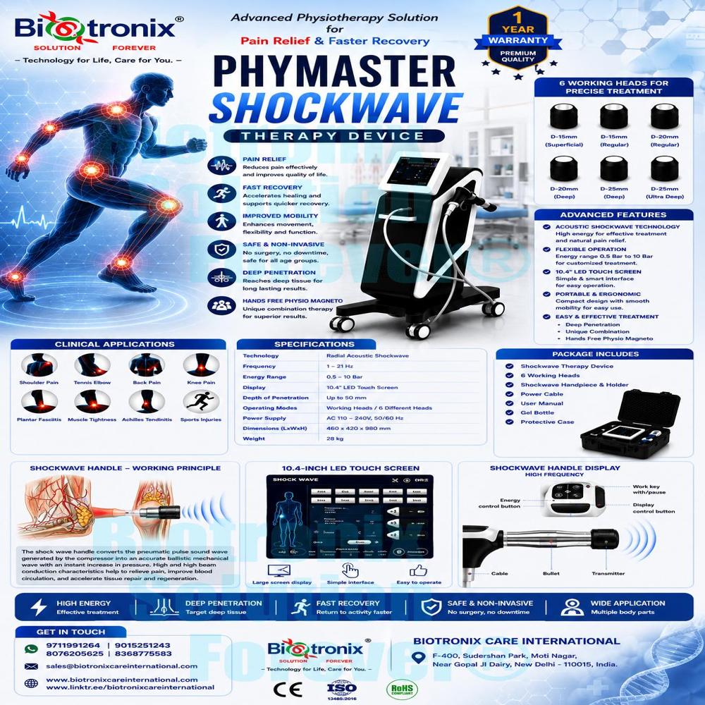 AIRSHOCK PRO Next-Generation Shockwave Therapy System
