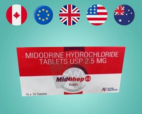 Midodrine Hydrochloride Midohep 2.5 Tablet