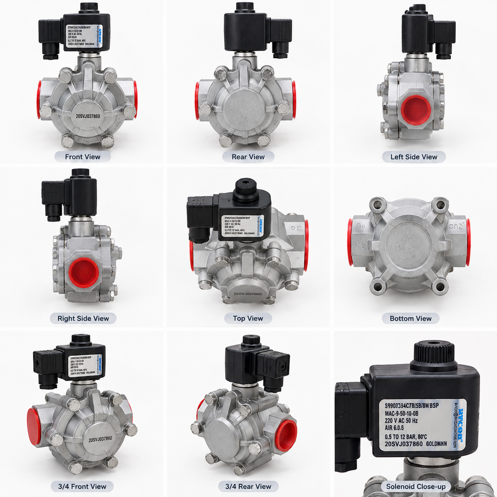 0.25 Inch 2 Way Diaphragm Type Solenoid Valve - Application: Water Control