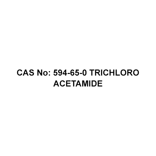 CAS No 594-65-0 Trichloro Acetamide
