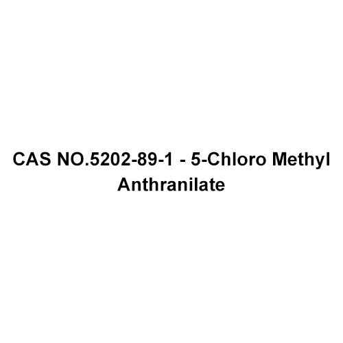 CAS NO 5202-89-1 - 5-Chloro Methyl Anthranilate