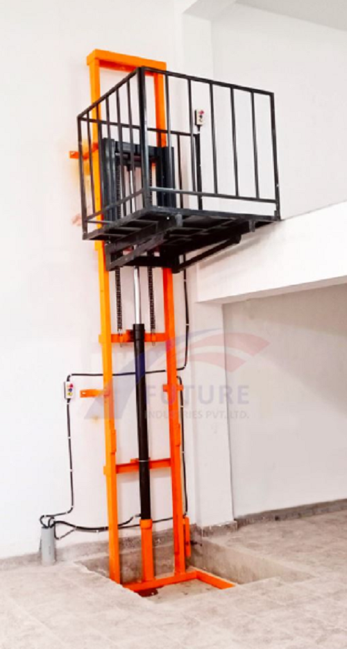 Single Mast Hydraulic Goods Lift