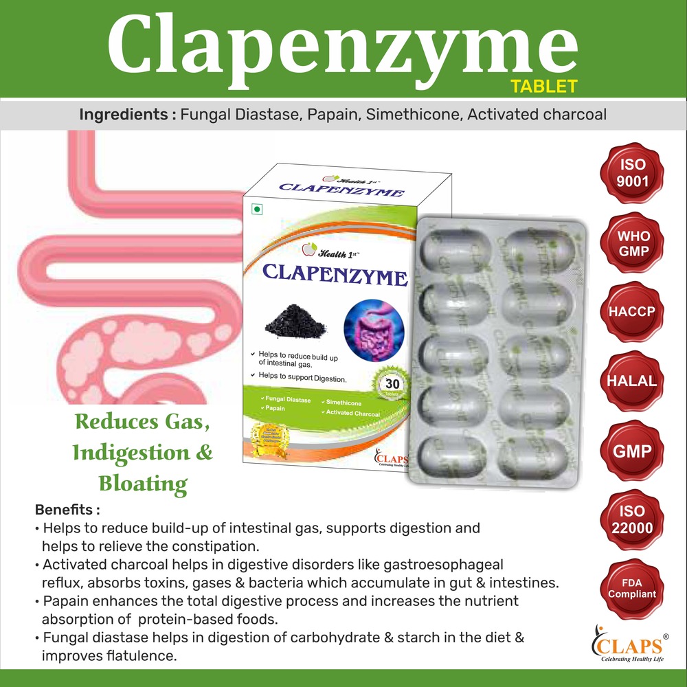 CLAPENZYME TABLET POSTCARD