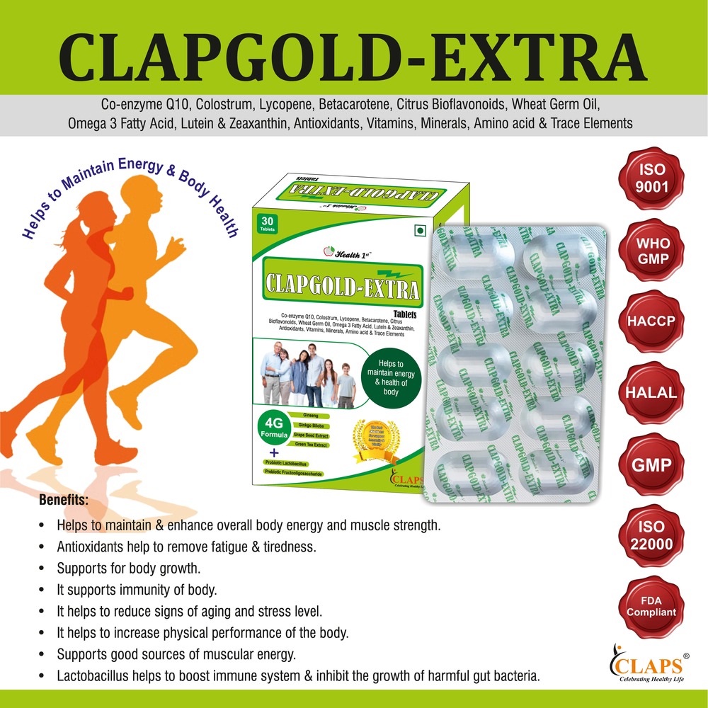 CLAPGOLD EXTRA TABLET