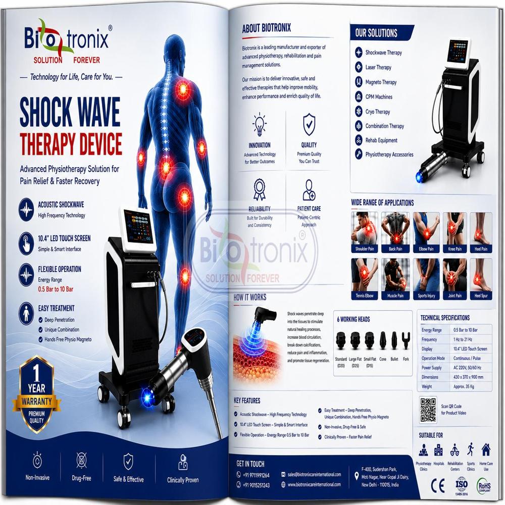 AIRSHOCK PRO Advanced Acoustic Wave Therapy Machine