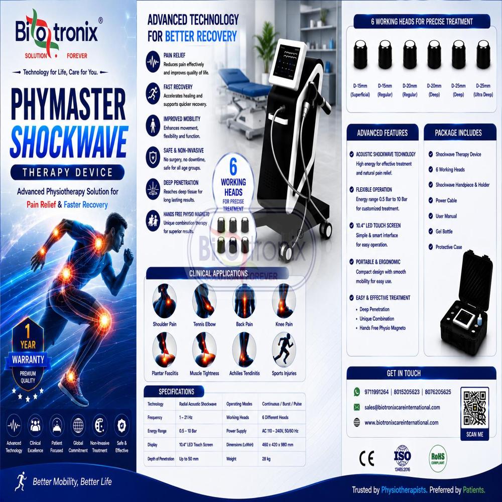 AIRSHOCK PRO Premium Shockwave Pain Relief Device