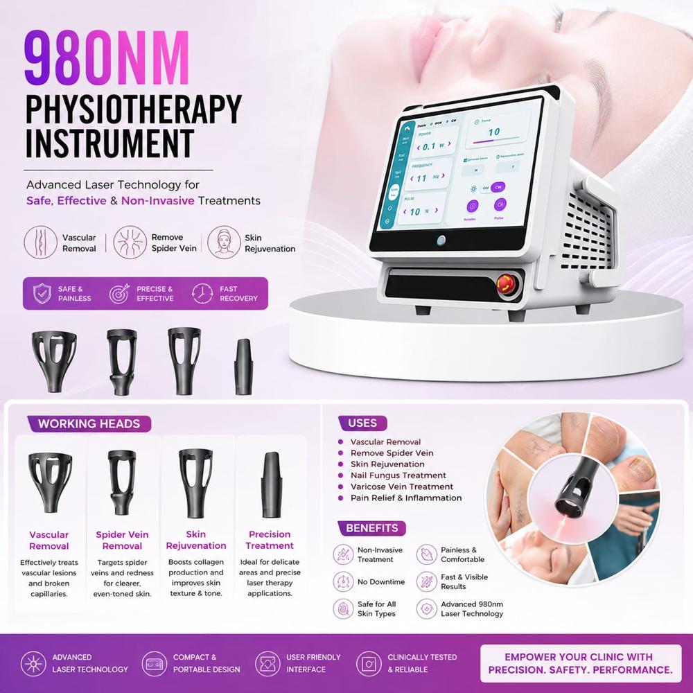 980nm Vascular removal Machine