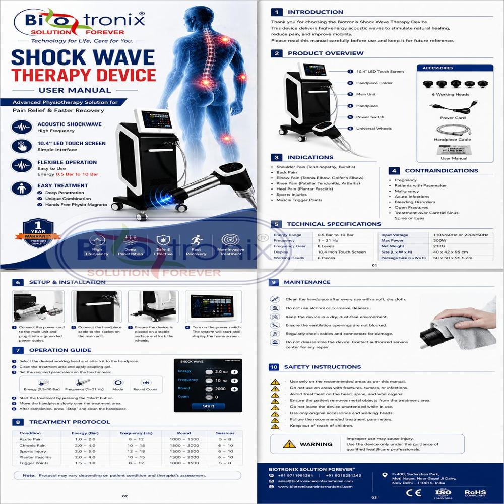 AIRSHOCK PRO Professional Deep Tissue Therapy System