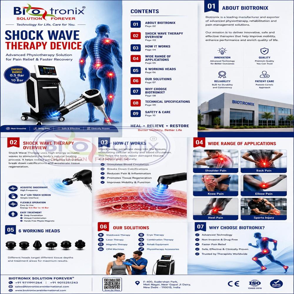 AIRSHOCK PRO Advanced Recovery Shockwave Therapy Machine