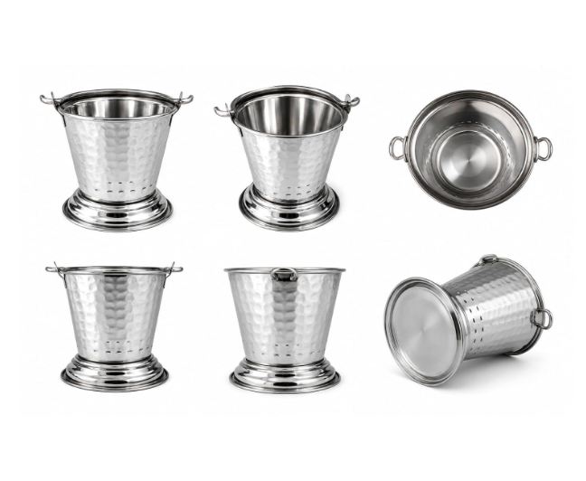 Serving Bucket - Color: Silver
