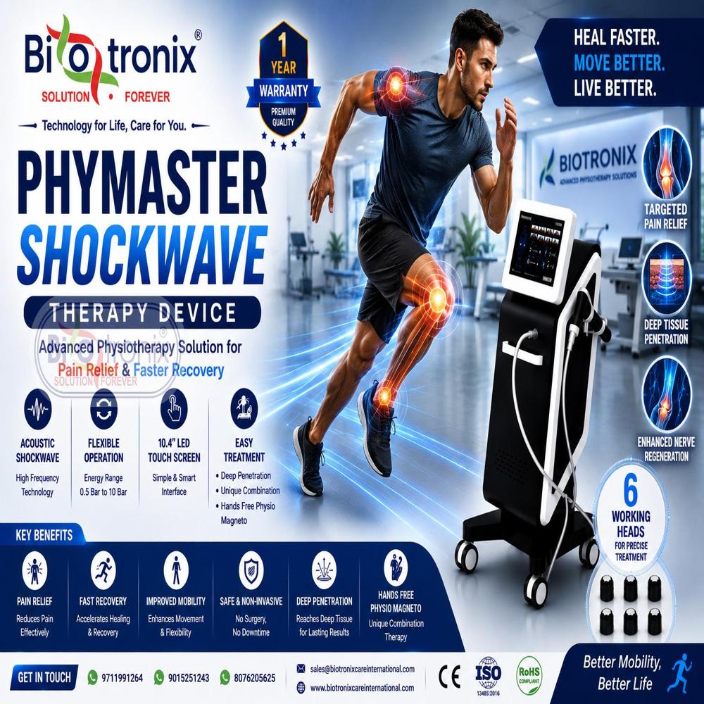 AIRSHOCK PRO Smart Physiotherapy Shockwave Device