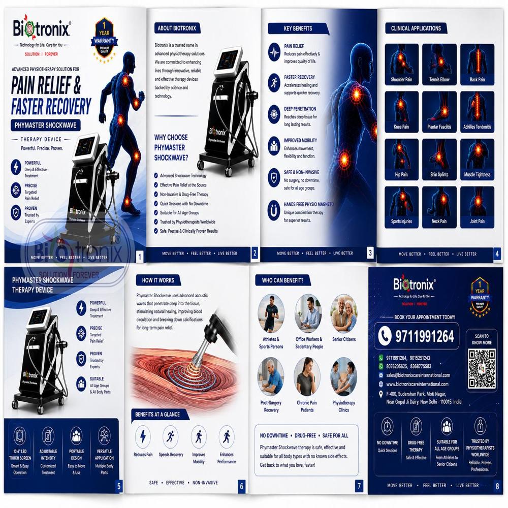 AIRSHOCK PRO Smart Physiotherapy Shockwave Device