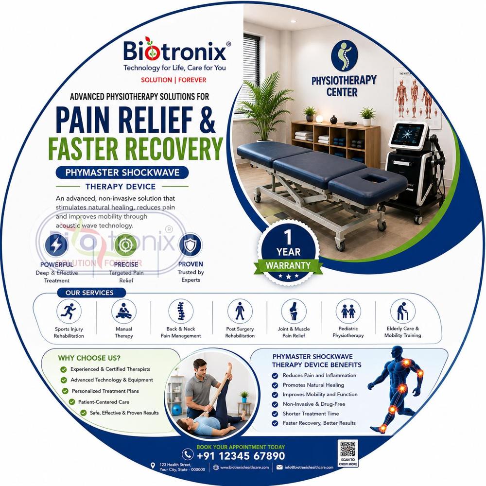 AIRSHOCK PRO Smart Physiotherapy Shockwave Device
