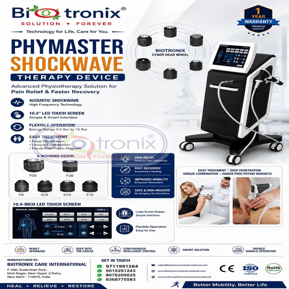 AIRSHOCK PRO Smart Physiotherapy Shockwave Device