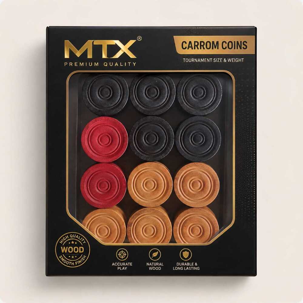 Wooden Carrom Coins