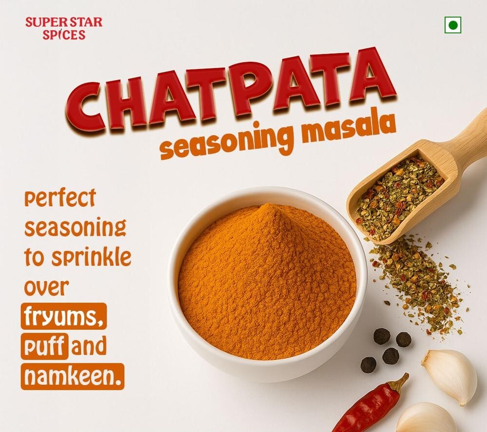 Chatpata Seasoning Masala - Color: Orange-Brown