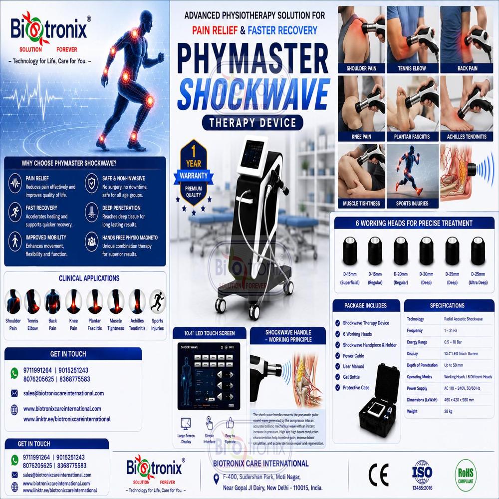 AIRSHOCK PRO Premium High-Frequency Therapy System