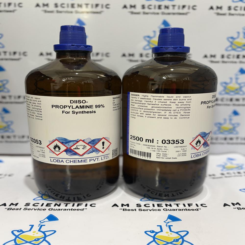 Diisopropylamine 99% For Synthesis Loba 2.5Ltr