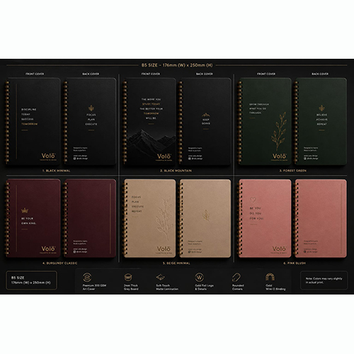 Premium Spiral Notebok