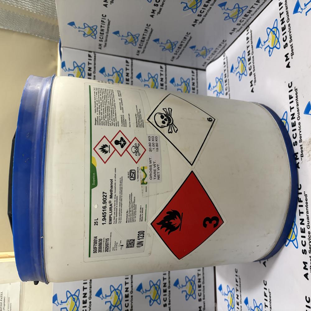Methanol EMPLURA Merck 25Ltr