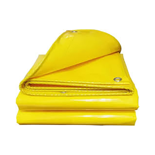 Yellow HDPE Laminated Tarpaulin Bulk Warehouse