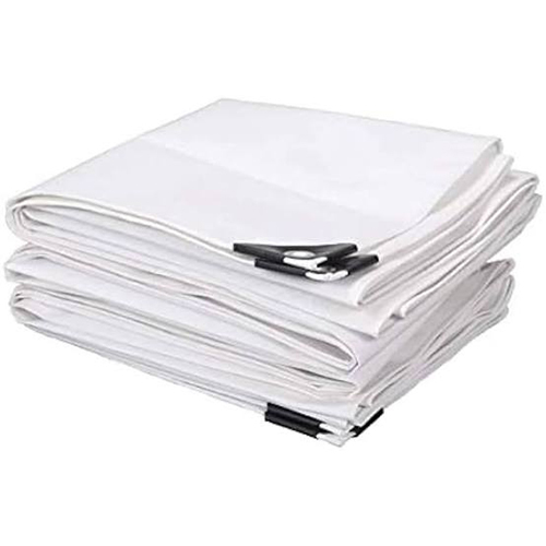 White Woven HDPE Tarpaulin