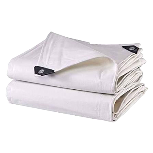 White Woven Tarpaulin