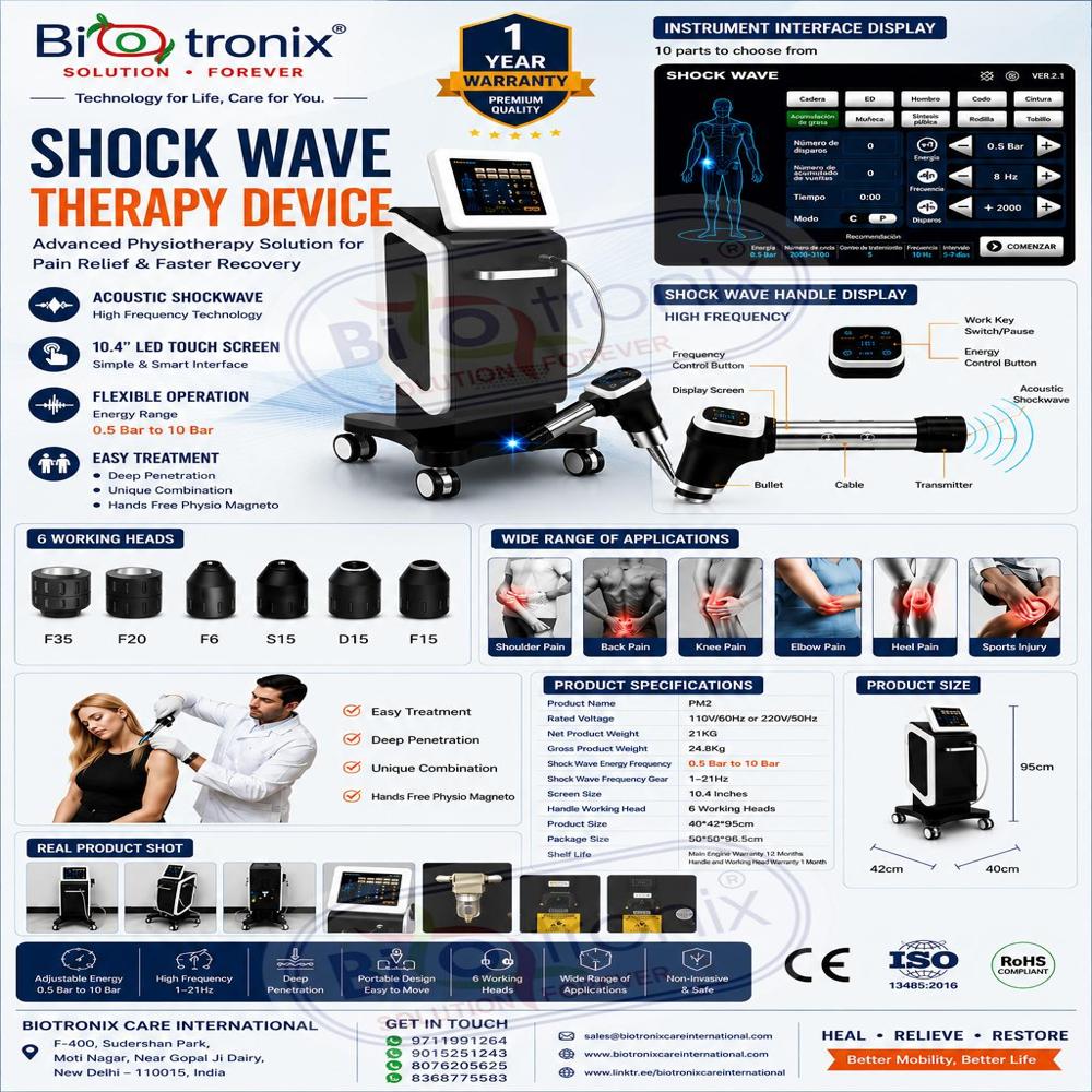 AIRSHOCK PRO Precision Pain Relief Therapy Machine