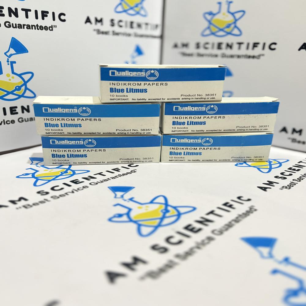 Litmus Blue Indicator Papers 10Booklets Qualigens