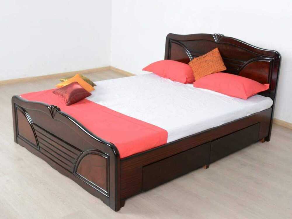 Wooden Queen Size Bed