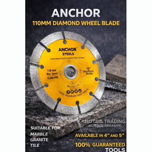 Anchor Diamond Saw Blade For Cutting