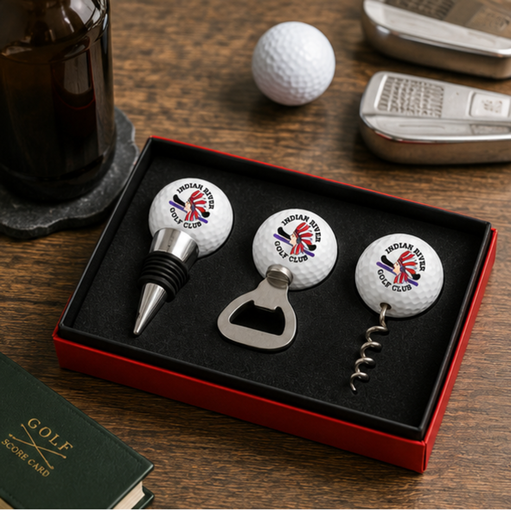 Premium Golf Bar Accessories Gift Set