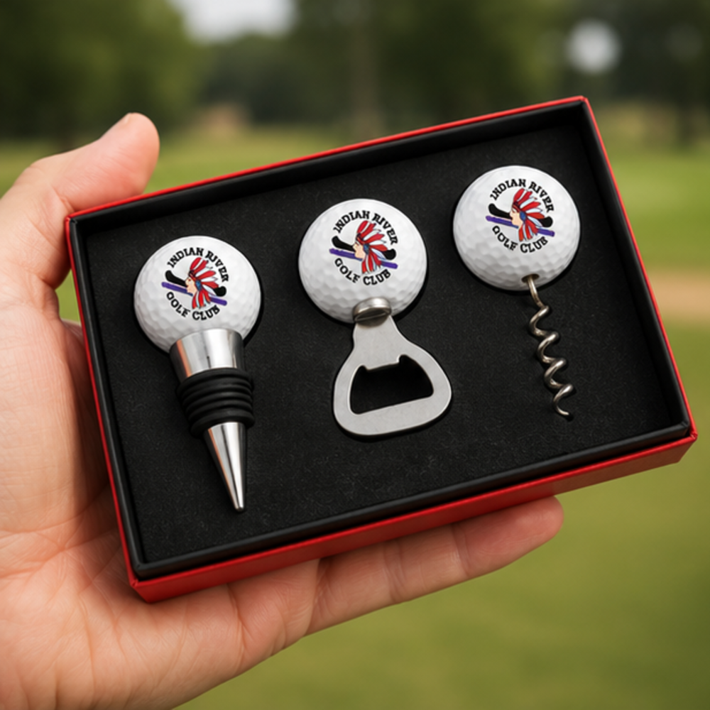 Premium Golf Bar Accessories Gift Set