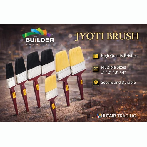 White Bristle Paint Brush