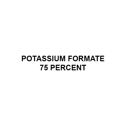 Potassium Formate 75 Percent - Molecular Formula: Chko2