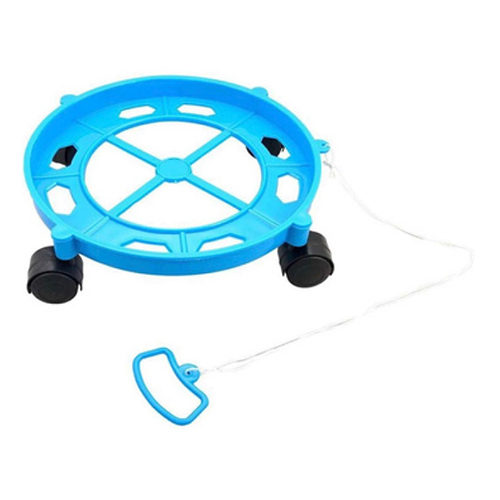 Blue Gas Cylinder Trolley