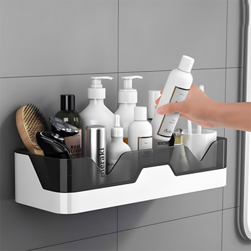 Wall Mounted Plastic Shelf Organizer