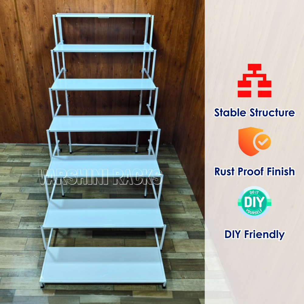 7 Steps Foldable Golu Stand 