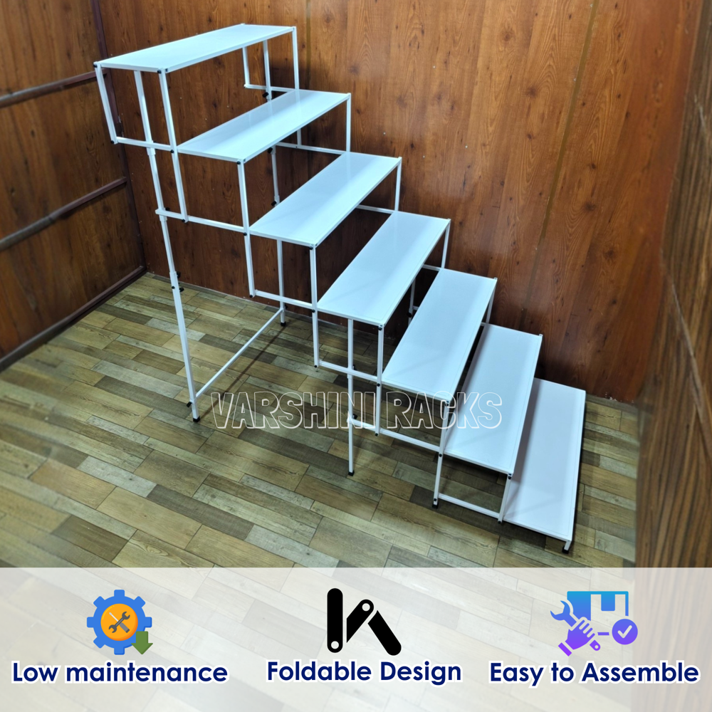 7 Steps Foldable Golu Stand 