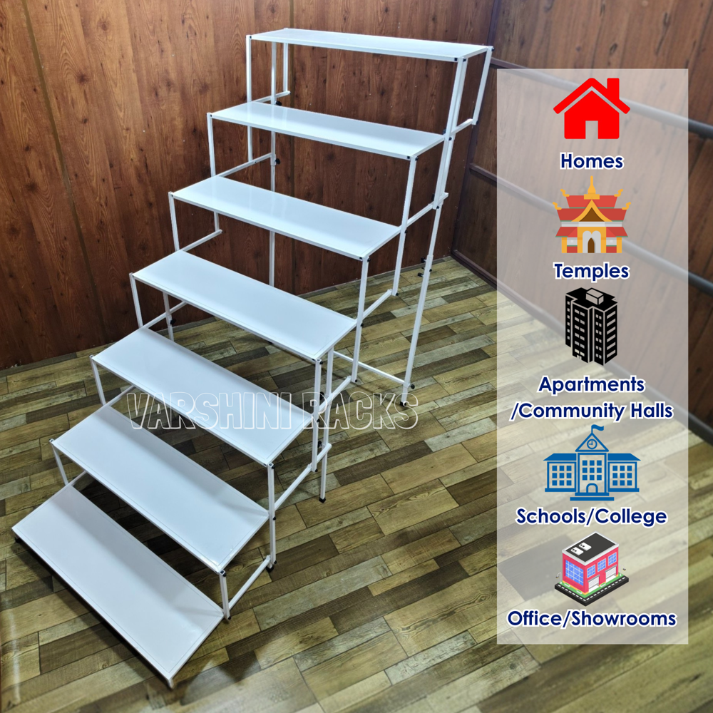 7 Steps Foldable Golu Stand 