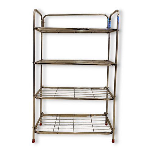4 Layer Stainless Steel Shoes Stand