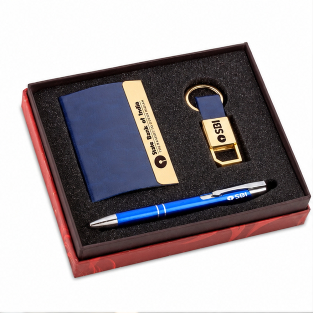 Executive Card Holder, Pen And Usb Flash Drive Gift Set - Battery Capacity: Customize Statcoulomb (Statc)